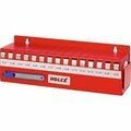 Holex Feeler Gauge Shim Strip Set with Wall Rack, 0.01 - 0.25 mm 478440 0,01-0,25